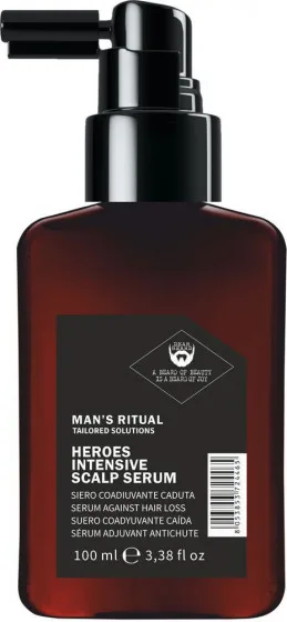 Nook Dear Beard Man's Ritual Heroes Intensive Scalp Serum - Інтенсивна сироватка проти випадіння волосся