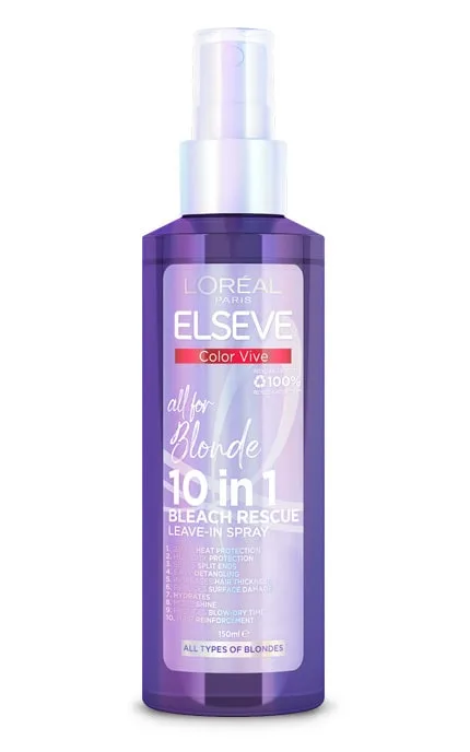 Спрей для фарбованого волосся Elseve Color Vive 10 in 1 for Blondes 150 мл