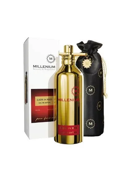 Парфумована вода для жінок Millenium LADY IN RED 100 ml. Lusso (365284537)