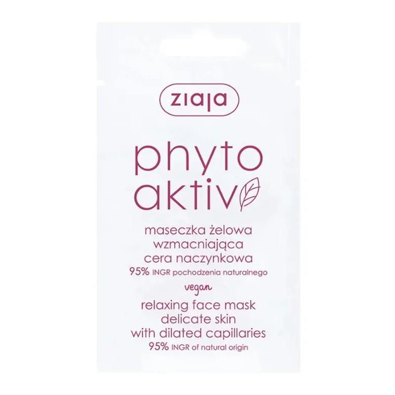 ZIAJA PHYTOAKTIV МАСКА ЗМІЦНЮЄ СУДИННА ШКІРА