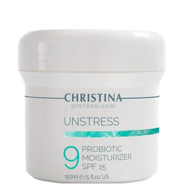 Зволожуючий крем з пробіотичною дією SPF 15 (крок 9)Christina Unstress Probiotic Moisturizer SPF 15