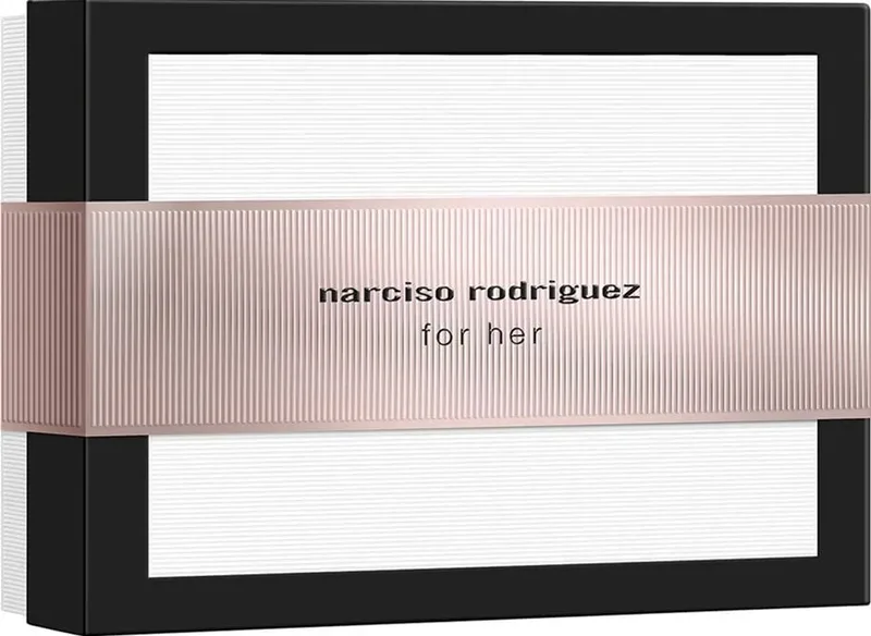 Набір парфумований Narciso Rodriguez For Her (туалетна вода 50 мл + лосьйон для тіла 50 мл + туалетна вода 7,5 мл)