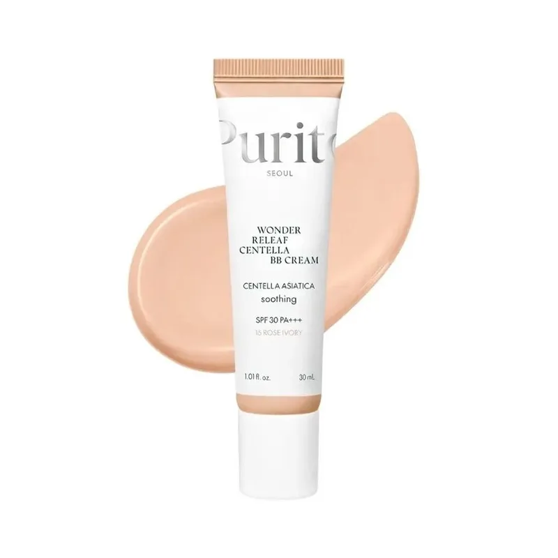 Крем ББ з екстрактом центели Purito Seoul Wonder Releaf Centella BB Cream SPF30 PA+++ 30 мл №15 Rose Ivory (3034544911)