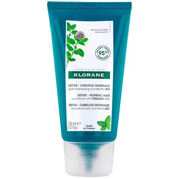 Бальзам-ополіскувач БІО з екстрактом водної м'яти Klorane Anti-Pollution Protective Conditioner With Aquatic Mint