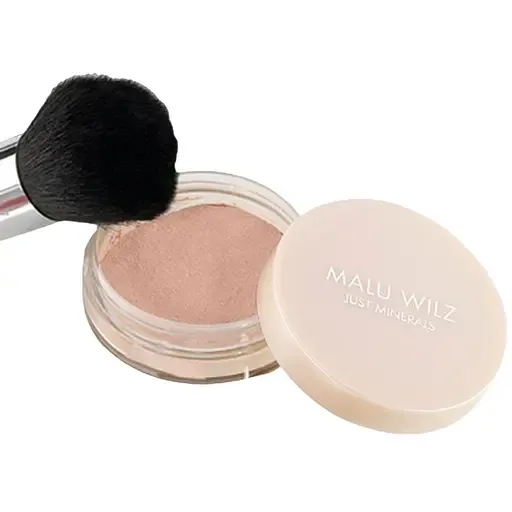 Тональна мінеральна пудра Malu Wilz Mineral Powder Foundation відтінок 01 (Порцеляна) 15 г