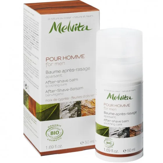 Melvita After Shave Balm Soothing Care For Men - Бальзам після гоління