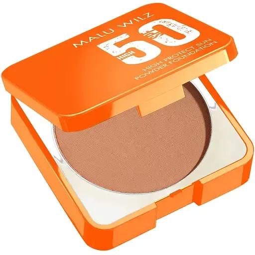 Тональна пудра для обличчя Malu Wilz High Protect Sun Powder Foundation SPF50 відтінок 30 (Теплий беж) 9.5 г
