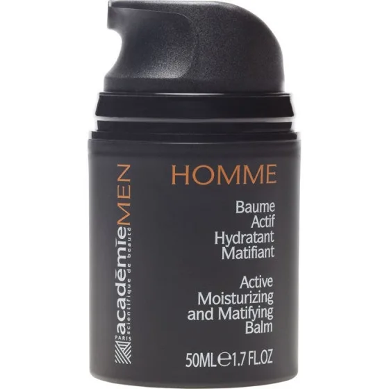 Academie Men Baume Actif Hydratant Matifiant - Активний зволожуючий матуючий бальзам