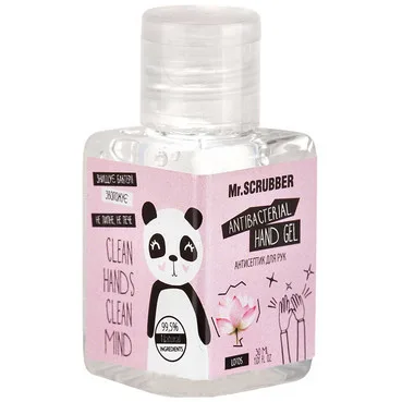Антисептик для рук Mr.Scrubber Antibacterial Hand Gel Lotos