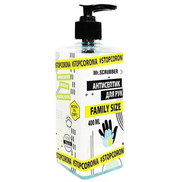 Антисептик для рук Mr.Scrubber Antibacterial Hand Gel Family Size