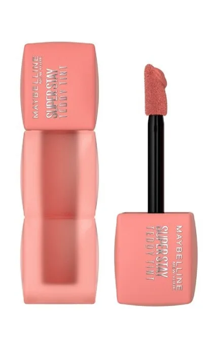 Стійка матова помада-тинт для губ Maybelline New York Super Stay Teddy Tint 10 Current mood 5 мл
