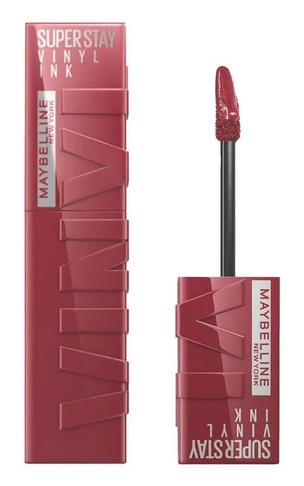 Помада для губ рідка Maybelline New York SuperStay Vinyl Ink з глянцевим фінішем