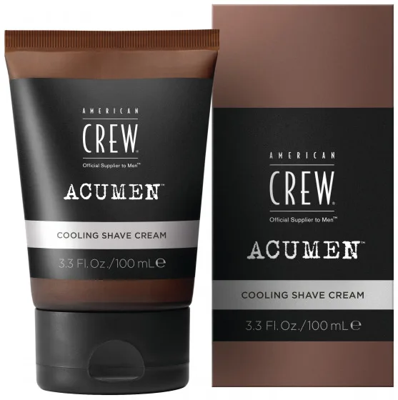 American Crew Acumen Cooling Shave Cream - Освіжаючий крем для гоління