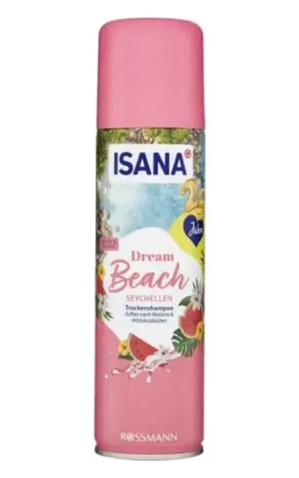 Сухий шампунь для волосся Isana Dream Beach 200 мл