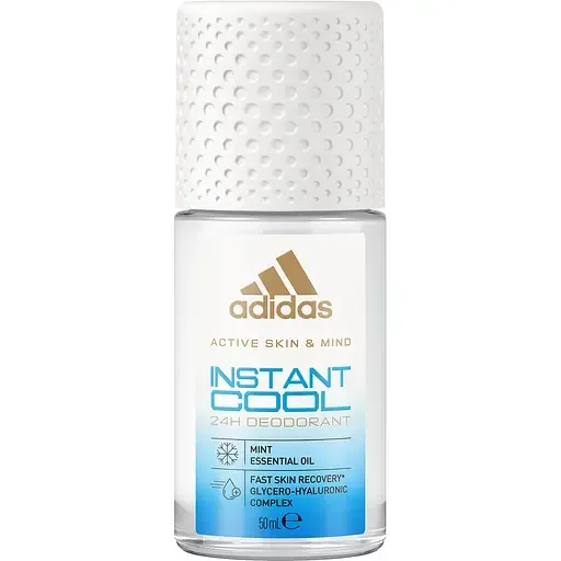 Дезодорант-антиперспірант кульковий Adidas Instant Cool 24h 50 мл