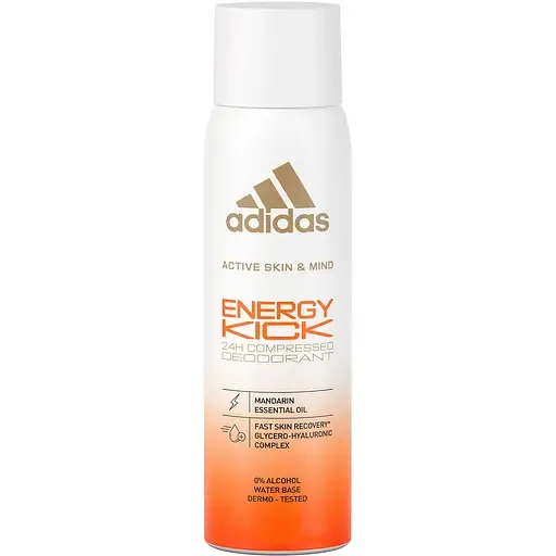 Дезодорант-антиперспірант Adidas Energy Kick 24h, 100 мл