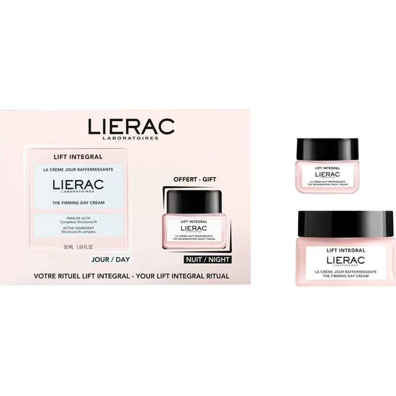 Набір Lierac (Лієрак) Lift Integral (Денний крем 50 мл + міні-модель Нічний крем 20 мл)