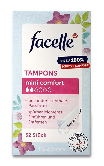 Тампони жіночі гігієнічні Facelle Mini Comfort 32 шт