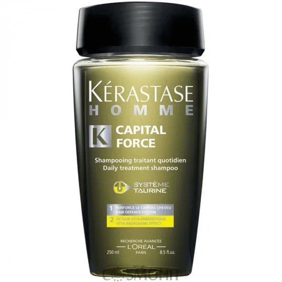 Kerastase Homme Capital Force Daily Treatment Shampoo - Щоденний енергетичний шампунь для чоловіків
