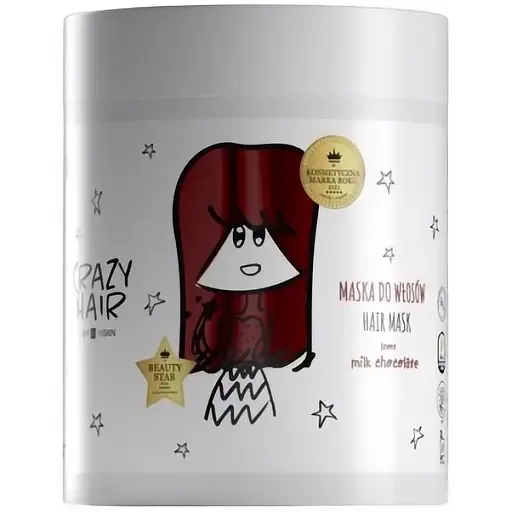 Маска для волосся HiSkin Crazy Hair Молочний шоколад, 1000 мл