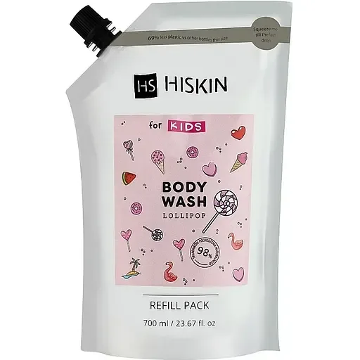 Дитячий гель для душу HiSkin Body Wash Льодяник