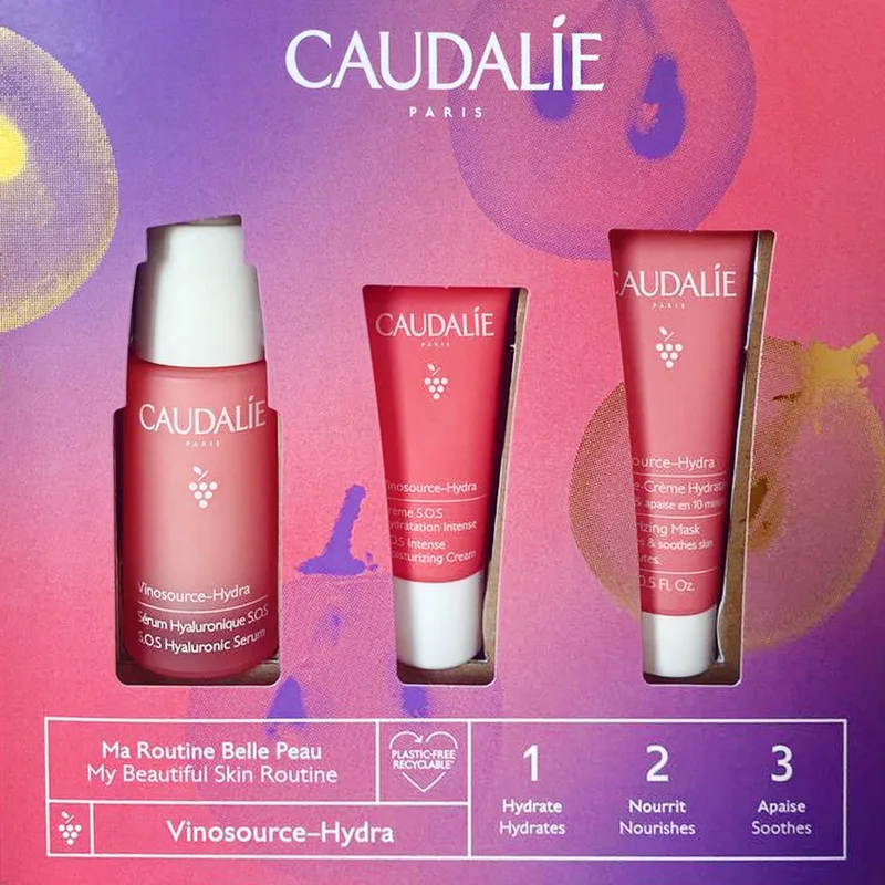 Набір Caudalie (Кодалі) Vinosource Hydra