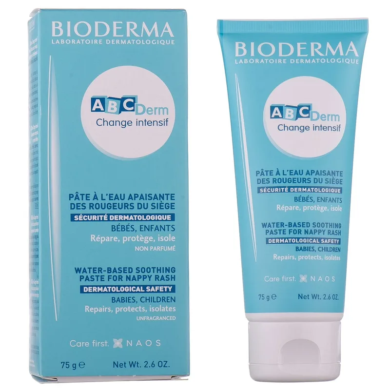 Паста під підгузник BIODERMA (Біодерма) ABCDerm Intensive Change (АБСдерм Шанж Інтенсив) відновлююча від опрілостей 75г NEW
