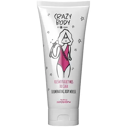 Мус для тіла HiSkin Crazy Illuminating Body Mousse Marshmallow сяйнистий 250 мл