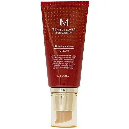 ВВ-крем Missha M Perfect Cover RX SPF42/PA+++ відтінок 25 (Warm Beige)