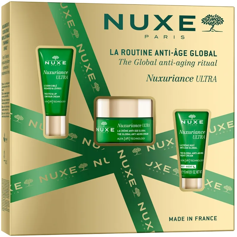 Набір Nuxe (Нюкс) Nuxuriance Ultra (Крем 50 мл+Крем для очей/губ 15 мл+Крем нічний 15 мл)