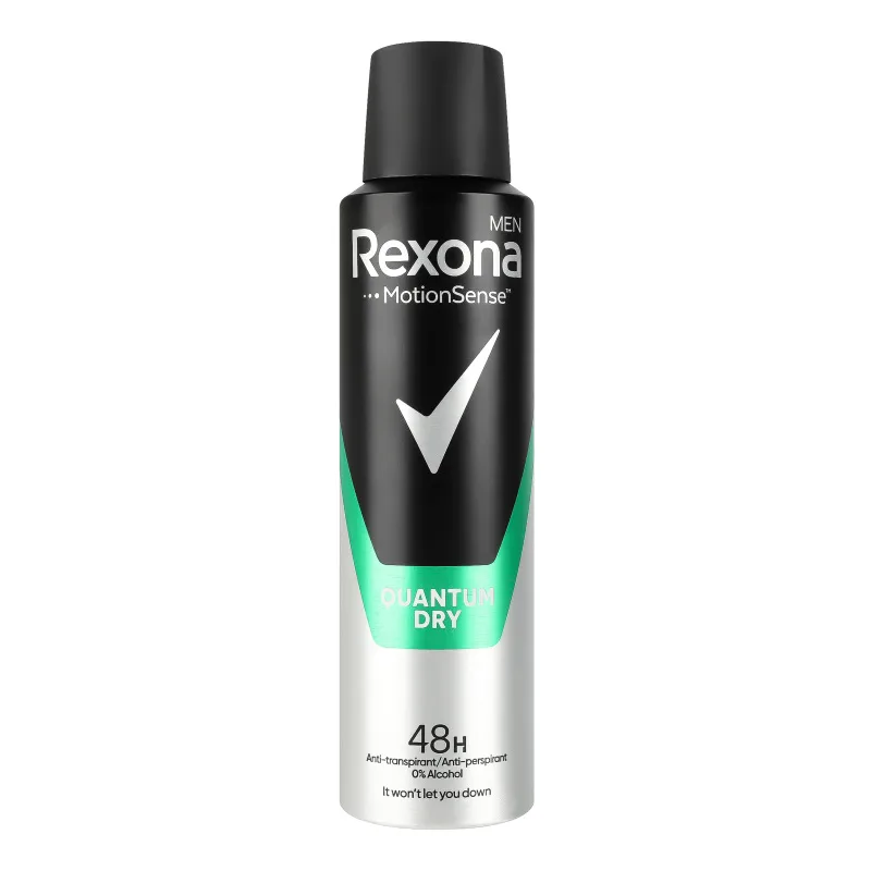 Rexona Men дезодорант спрей квант сухості, 150мл