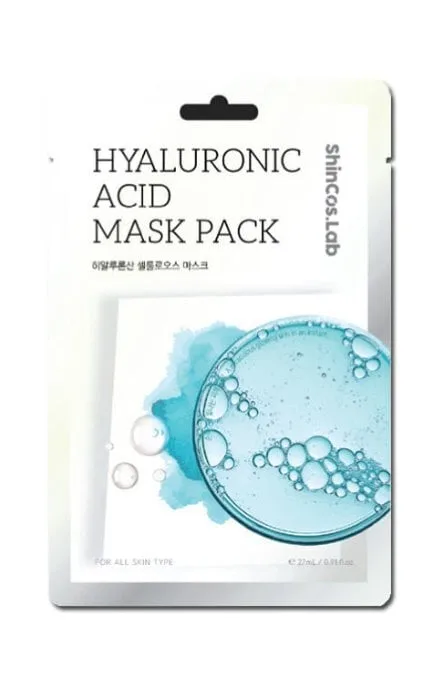 Тканинна маска ShinCos.Lab Hyaluronic Acid Mask Pack з гіалуроновою кислотою 27 мл
