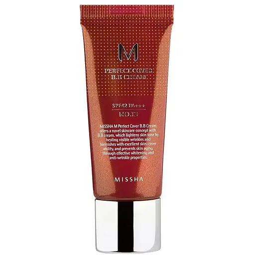 ВВ-крем Missha M Perfect Cover RX SPF42/PA+++ відтінок 13 (Bright Beige)