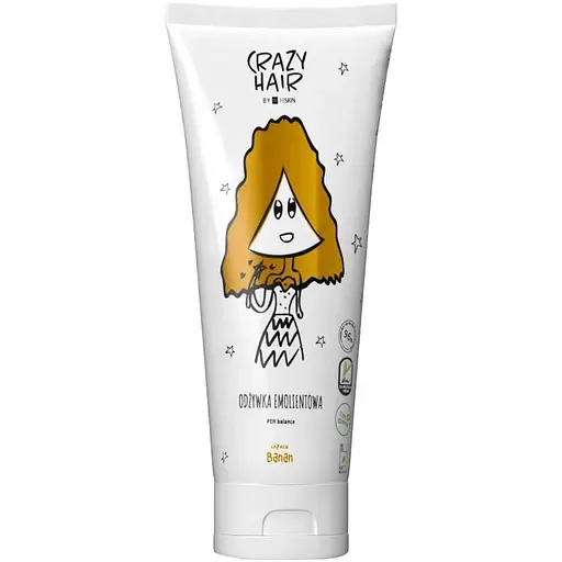 Пом'якшувальний кондиціонер для волосся HiSkin Crazy Hair Emollient Banana, 250 мл