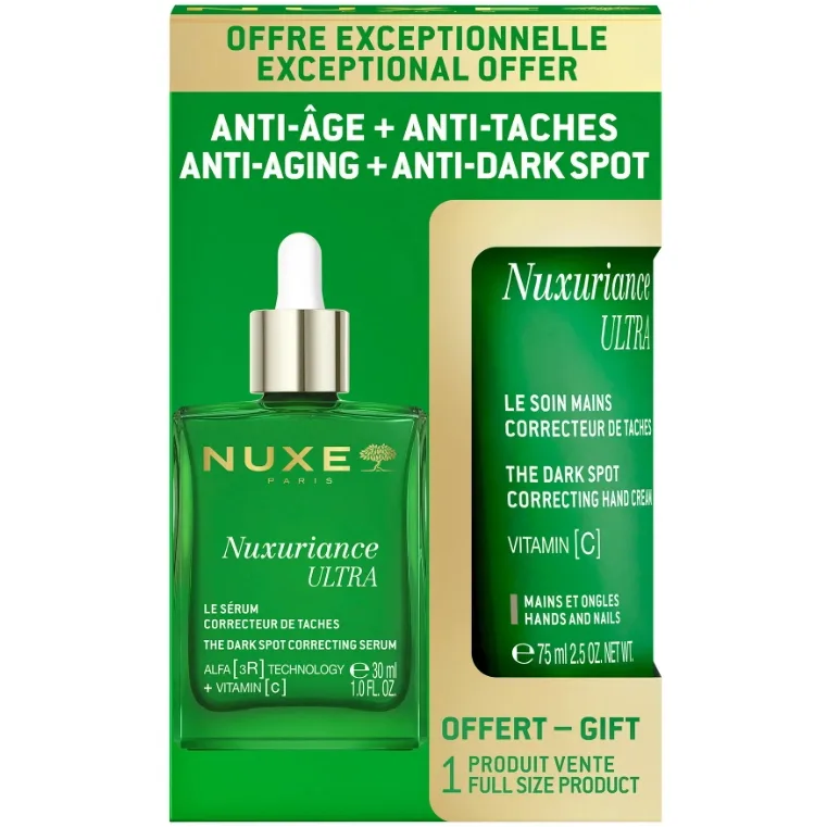 Набір Nuxe (Нюкс) Nuxuriance Ultra (Сироватка 30 мл + Крем для рук 75 мл)