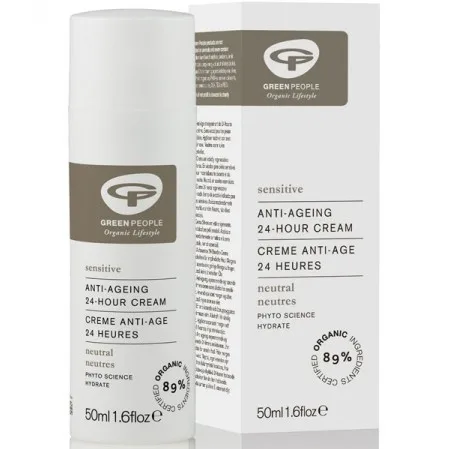 Green People Neutral Scent Free 24 Hour Cream - Крем для обличчя 24год без запаху / нейтральний