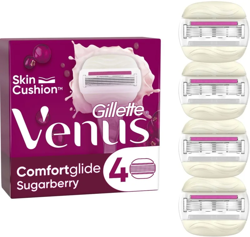 Змінні картриджі для гоління жіночі Venus Comfortglide Olay Sugarberry, 4 шт