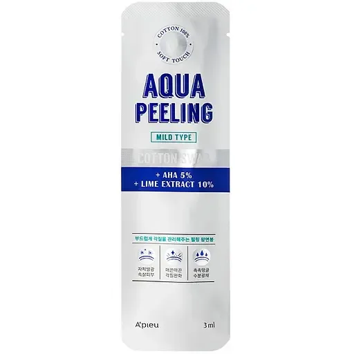 Пілінг-паличка A'pieu Aqua Peeling Cotton Swab Mild, 3 мл