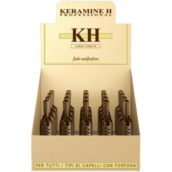 Keramine H Professional Fiale Antiforfora - Ампули проти лупи