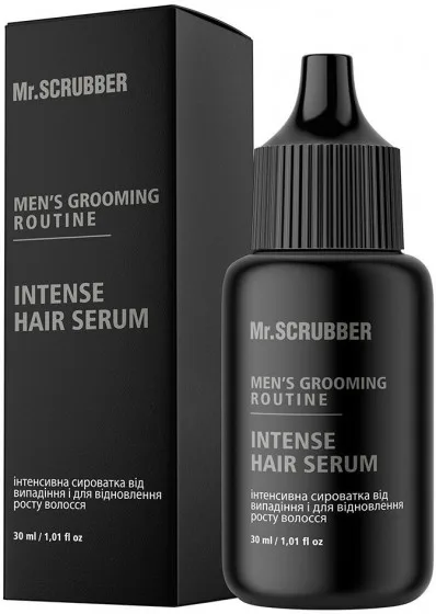 Mr.Scrubber Men's Grooming Routine Intense Hair Serum - Інтенсивна сироватка від випадіння та відновлення росту волосся