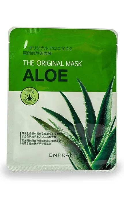 Тканинна маска для обличчя Enprani Aloe 1 шт