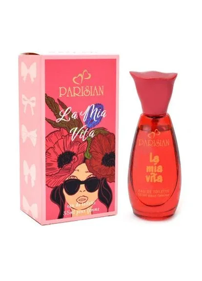 Жіноча туалетна вода La Mia Vita 55 мл Parisian (361894503)