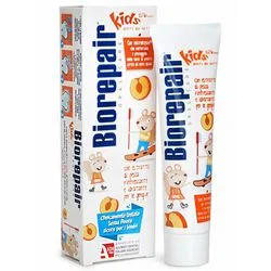 Дитяча зубна паста "Веселе мишеня" персик Biorepair Kids Milk Teeth