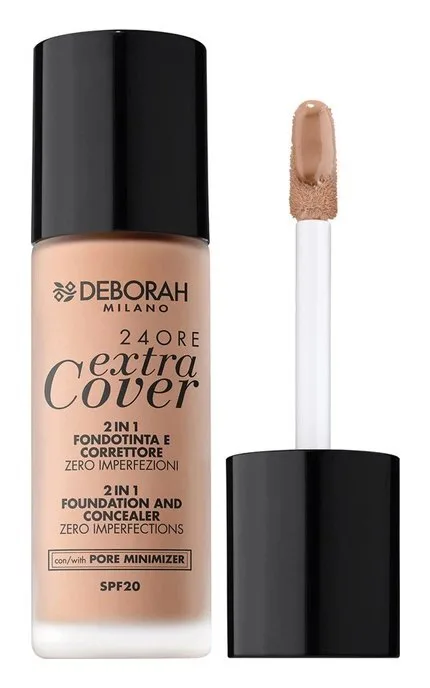 Тональна основа Deborah 24Ore Extra Cover SPF20