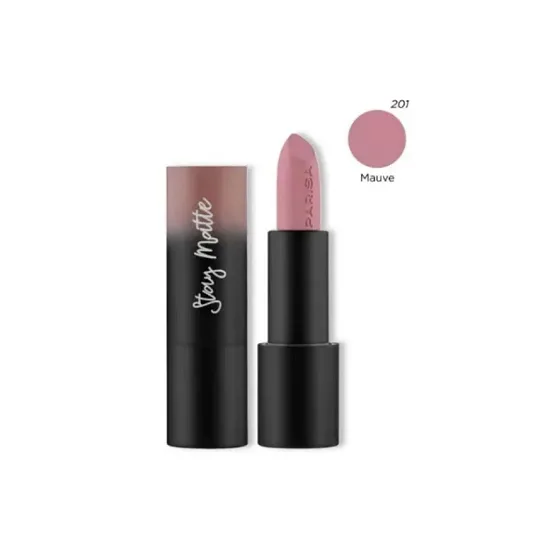 Помада для губ PARISA COSMETICS Stay Matte L-08 тон №201 Mauve (2736732678)