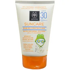 Крем Apivita SUNCARE Сонцезахисний для немовлят з натуральними фільтрами SPF30 з оливою та календулою 100 мл