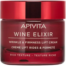 Крем Apivita WINE ELIXIR при зморшках для збільшення пружності шкіри з бджолиним воском 50мл