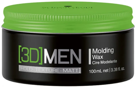 Schwarzkopf Professional 3D Men Molding Wax - Моделюючий віск для волосся