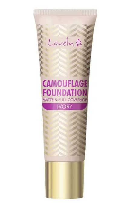 Тональна основа для обличчя Lovely Camouflage Foundation 03 - Ivory 25 г