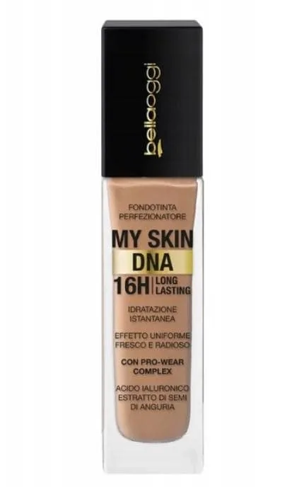 Тональна основа для обличчя Bellaoggi My Skin DNA 16H 10W - Cookie 34 г